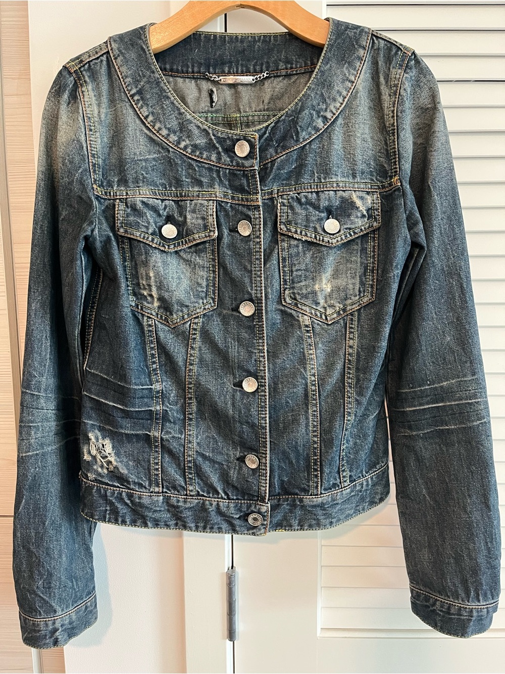 Vintage 1980s Dolce & Gabanna Denim Jacket